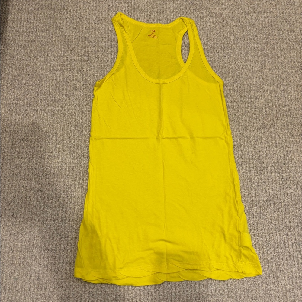 Yellow LNA Tank Top XS